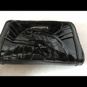 Burberry Patent  Leather Coin Purse